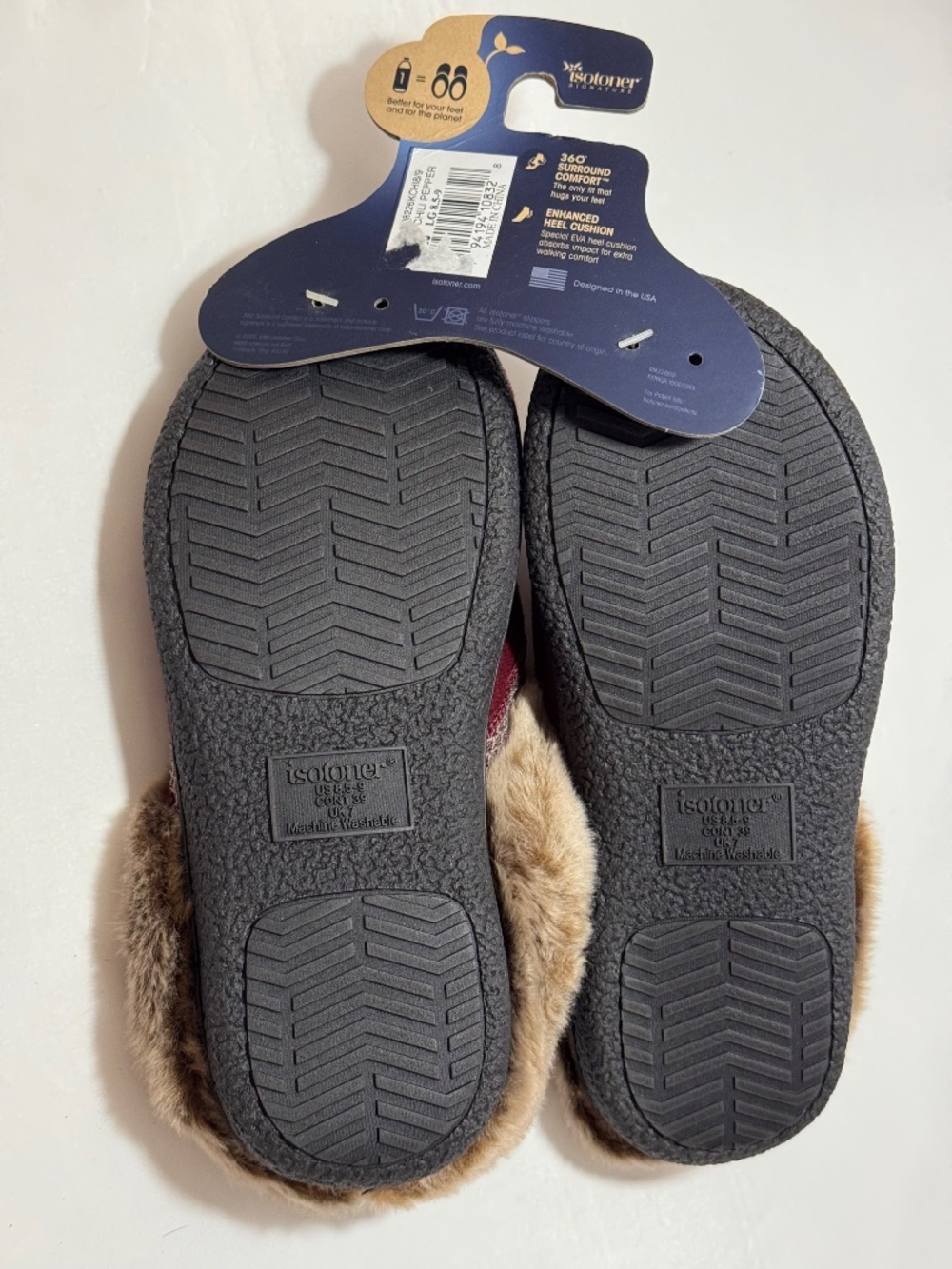 NWT House Slipper Isotoner Women's Size 8.5 - 9 - Picture 2 of 2